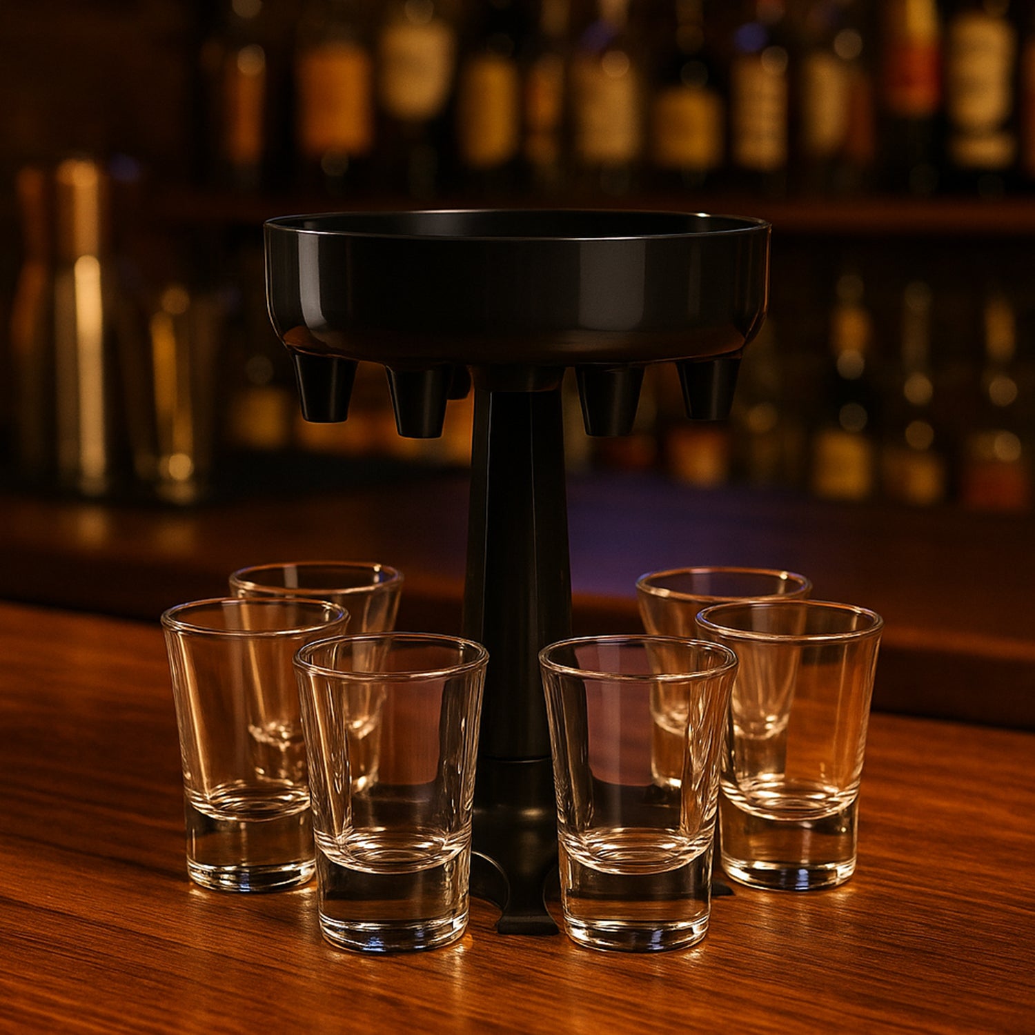 6-port Drink Dispenser Stand (1 Pc) 6-port Drink Dispenser Stand (1 Pc)